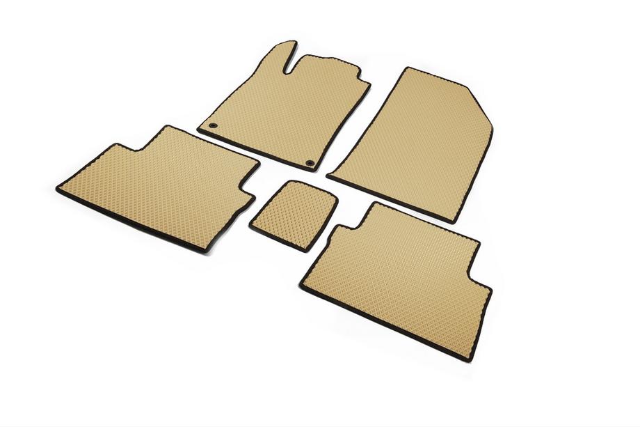 Peugeot 508 2010-2018 Alfombrillas EVA (Beige) Image
