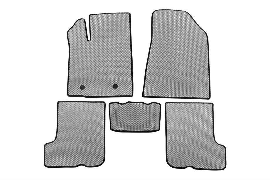 Renault Sandero 2007-2013 Alfombrillas EVA (Gris) Image