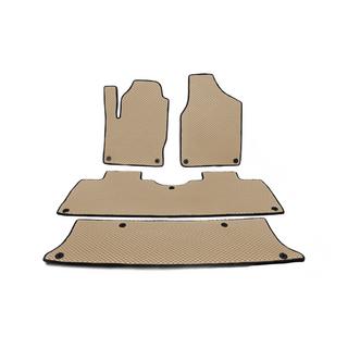 Alfombrillas EVA (3 Filas, Beige) Seat Alhambra 1996-2010 foto 1