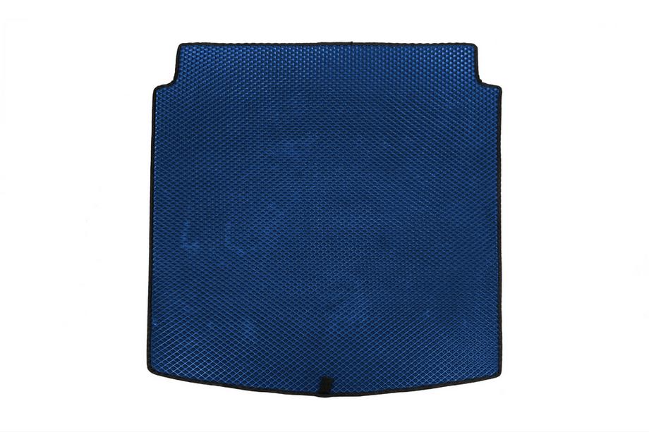 Audi A4 B8 2007-2015 Alfombrilla de maletero Sedan (EVA, Azul) Image