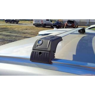 Barras de techo para raíles integrados con llave Skybar V2 (2 uds) BMW X3 F25 2011-2018 foto 2
