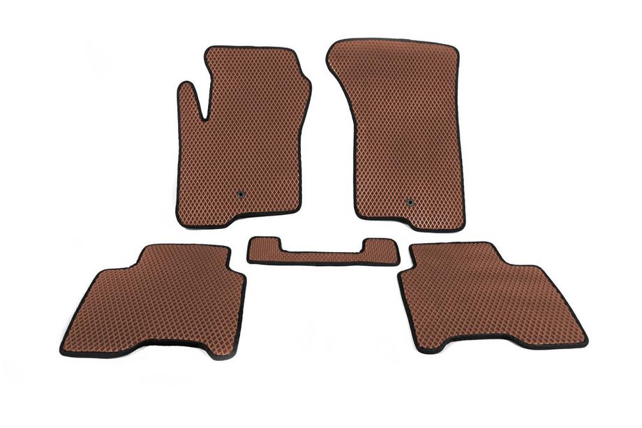 Dodge Caliber 2006-2011 Alfombrillas EVA (Marrón) Image