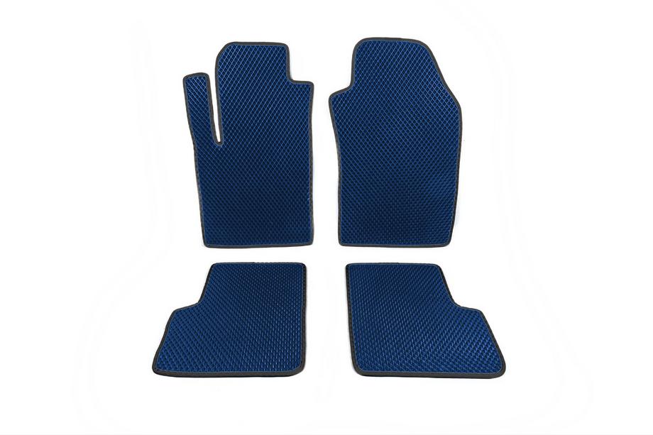 Fiat 500/500L 2013-2022 Alfombrillas EVA (Para 500, Azul) Image