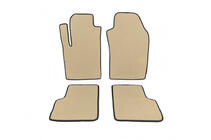 Fiat 500/500L 2013-2022 Alfombrillas EVA (para 500, Beige) foto 1