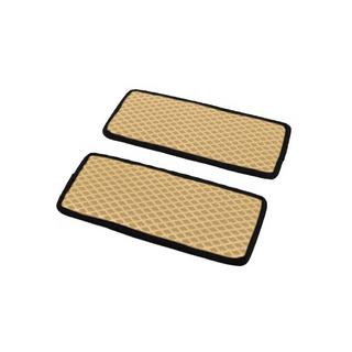 Alfombrillas de umbral de poliuretano (2 uds, EVA, Beige) Fiat Ducato 2006-2025 foto 2