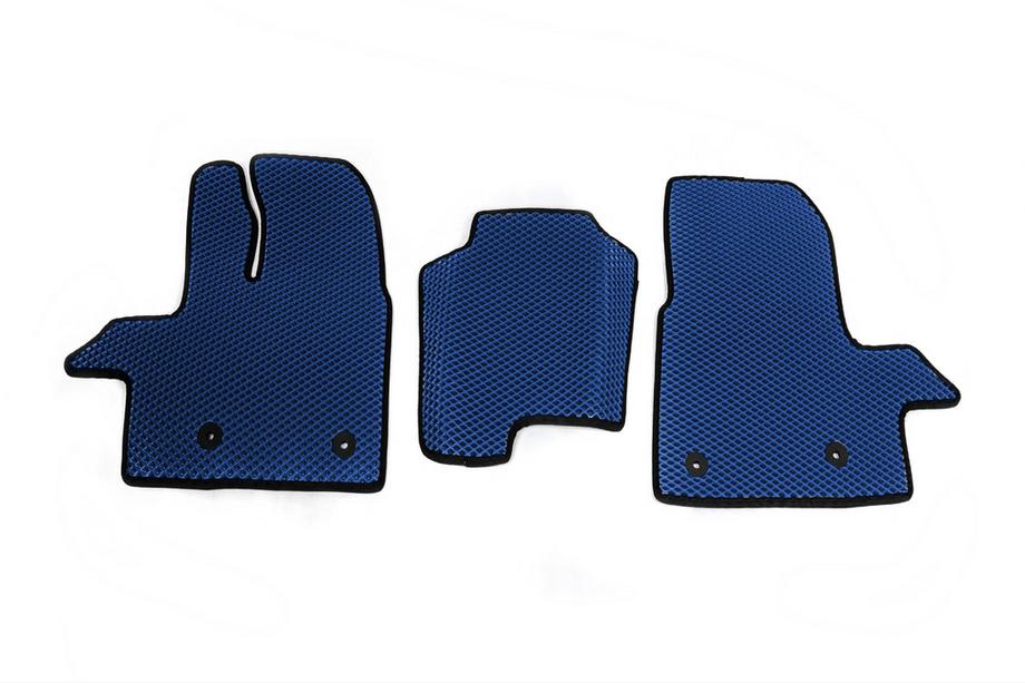 Ford Transit 2014- Alfombrillas EVA 2014-2018 (Azul) Image