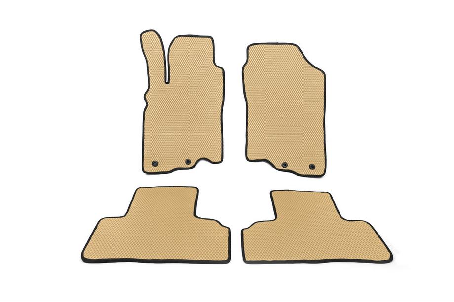 Honda Insight II 2009-2014 Alfombrillas EVA (Beige) Image