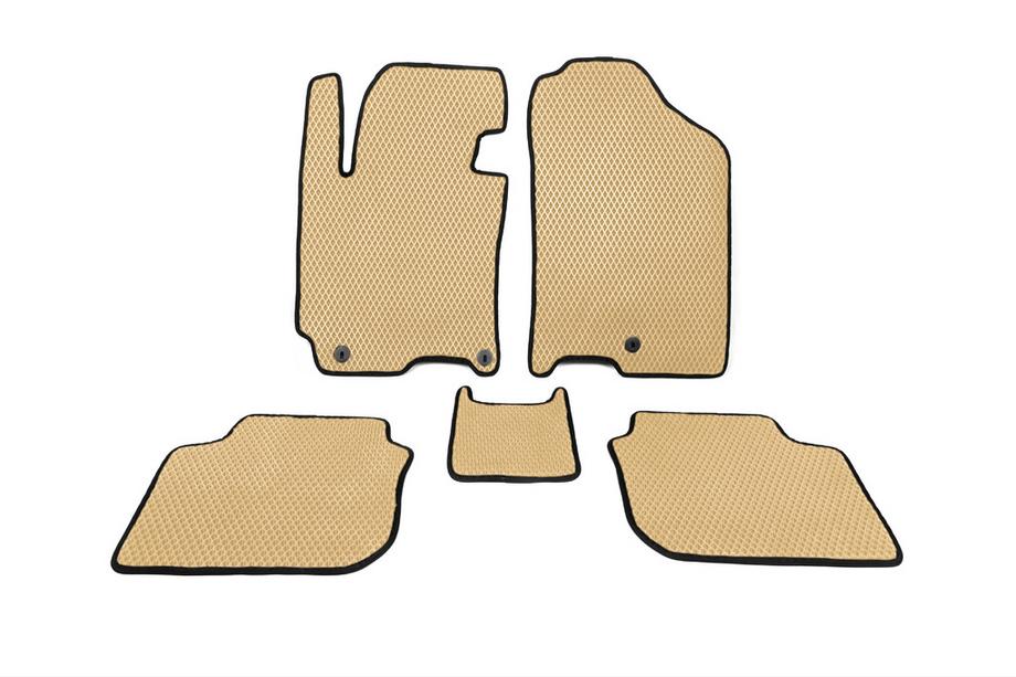 Hyundai Elantra (MD/UD) 2011-2015 Alfombrillas EVA (Beige) Image