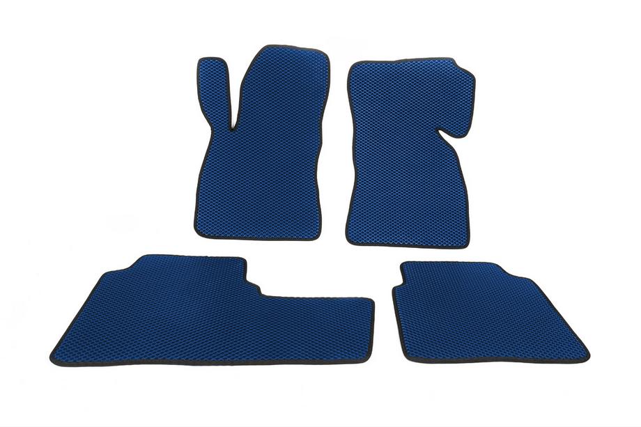 Hyundai Santa Fe 1 2000-2006 Alfombrillas EVA (Azul) Image