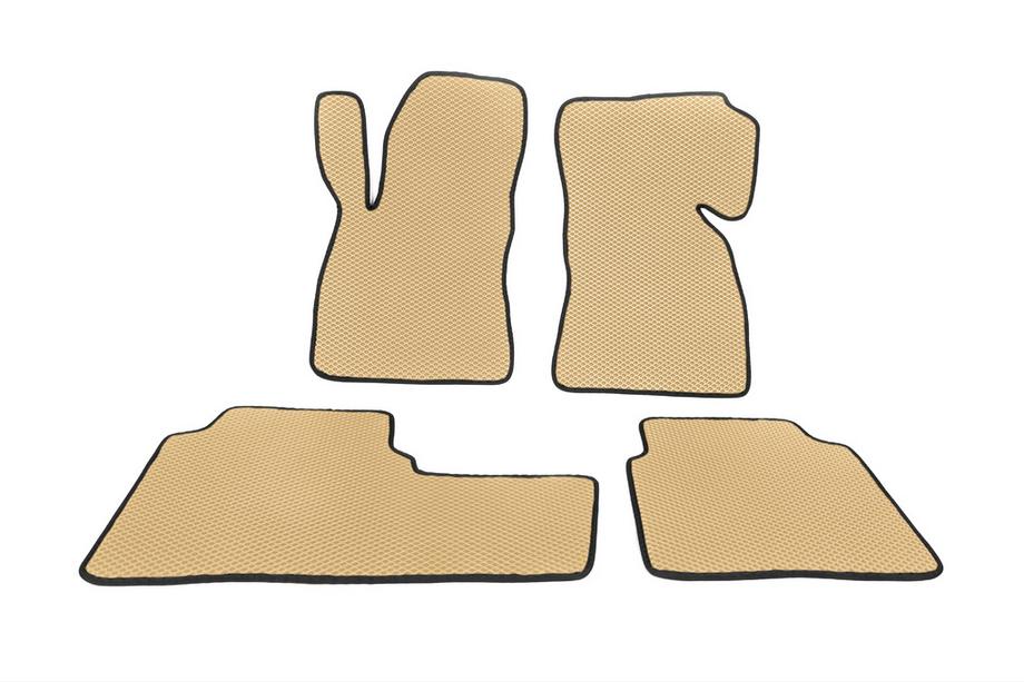 Hyundai Santa Fe 1 2000-2006 Alfombrillas EVA (Beige) Image