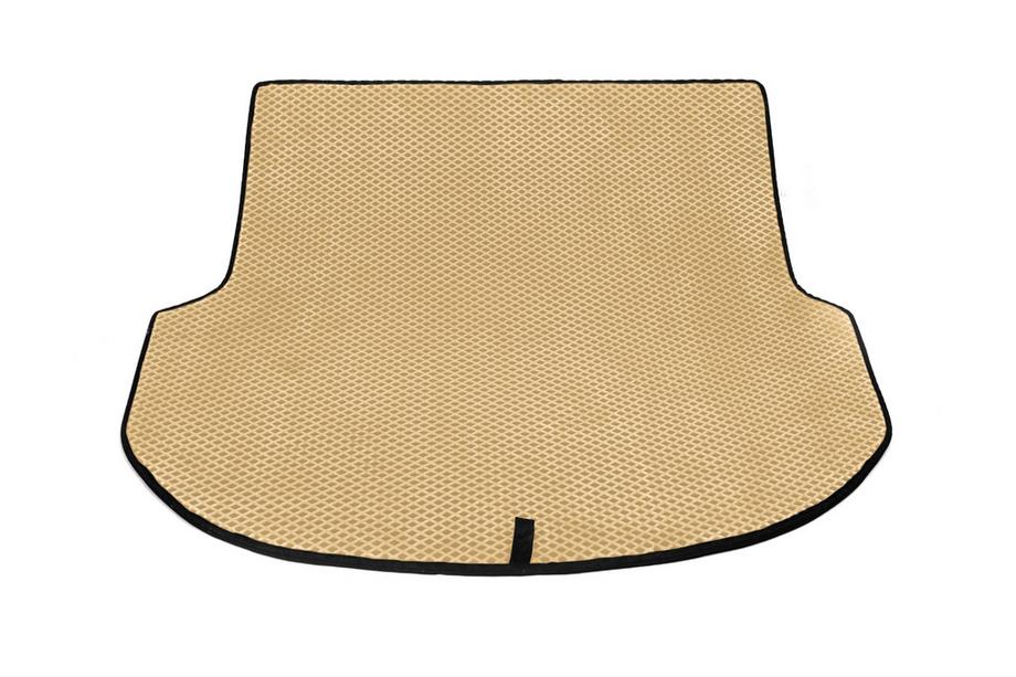 Hyundai Santa Fe 3 2012-2018 Alfombrilla de maletero (EVA, Beige) (5 plazas) Image