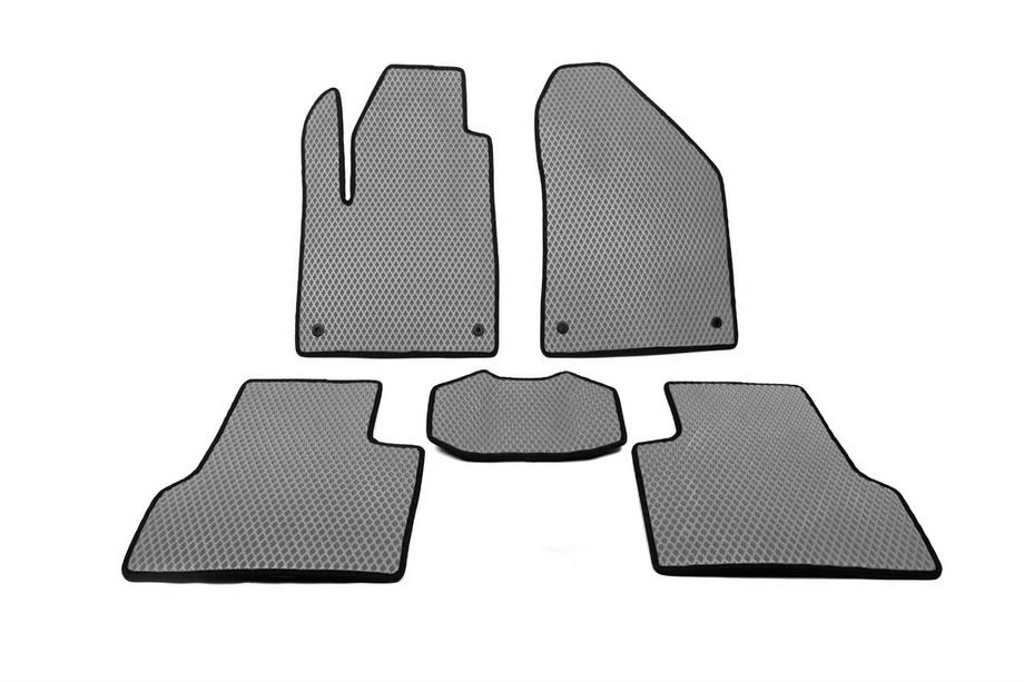 Jeep Cherokee KL 2013- Alfombrillas EVA (Gris) Image
