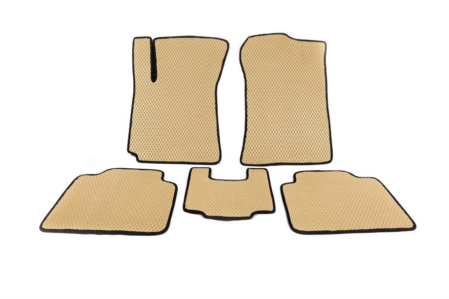 Kia Cerato 1 2004-2009 Alfombrillas EVA (Beige) Image