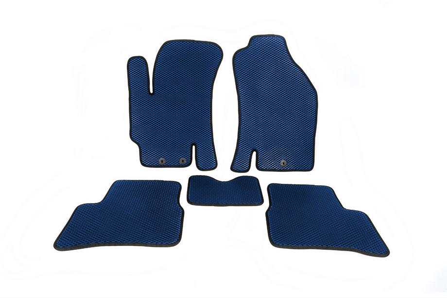 Kia Rio 2005-2011 Alfombrillas EVA (Azul) Image