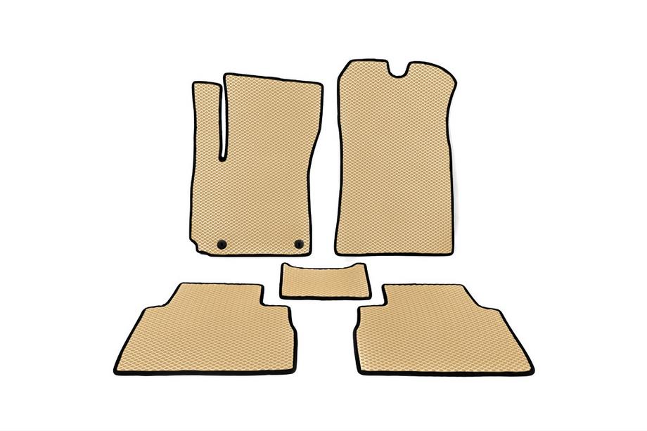 Kia Rio 2000-2005 Alfombrillas EVA (Beige) Image