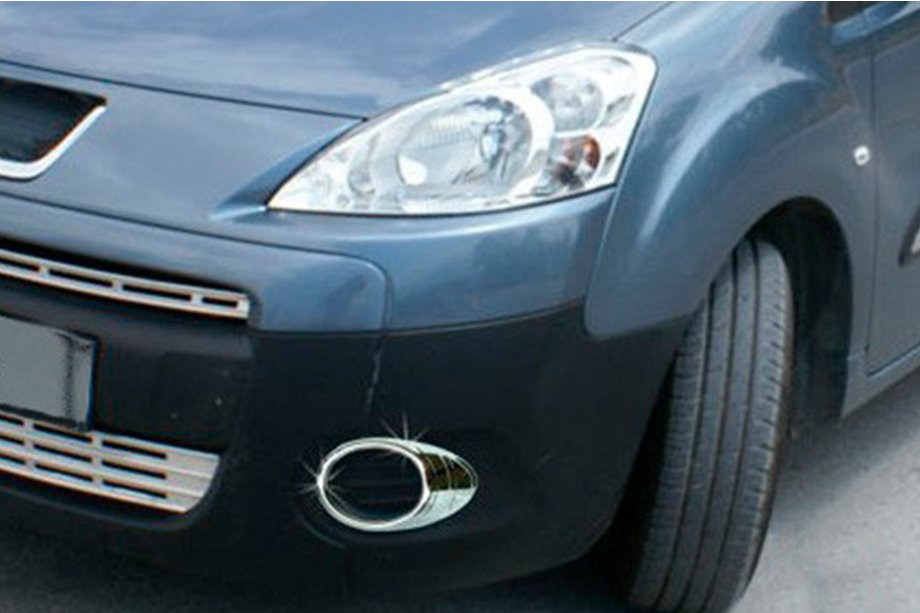 Peugeot Partner Tepee 2008-2018 Embellecedores de faros antiniebla 2008-2014 (2 uds, plastico) Foto 3