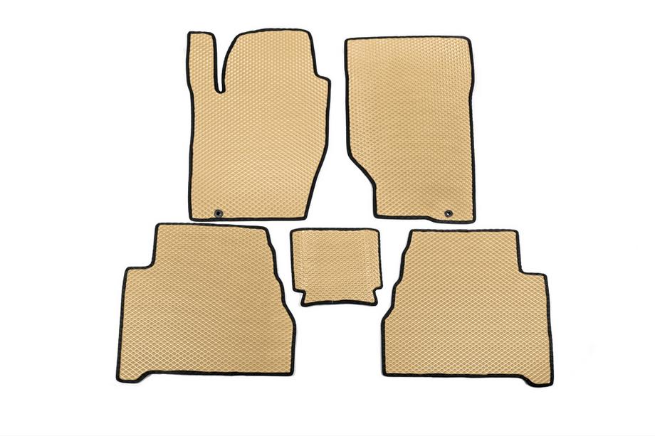 Kia Sorento I BL 2002-2009 Alfombrillas EVA (Beige) Image