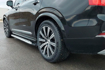 Volvo XC90 2015- Estribos Laterales Shining (2 uds., Aluminio) foto 11