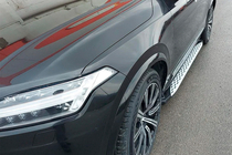 Volvo XC90 2015- Estribos Laterales Shining (2 uds., Aluminio) foto 10