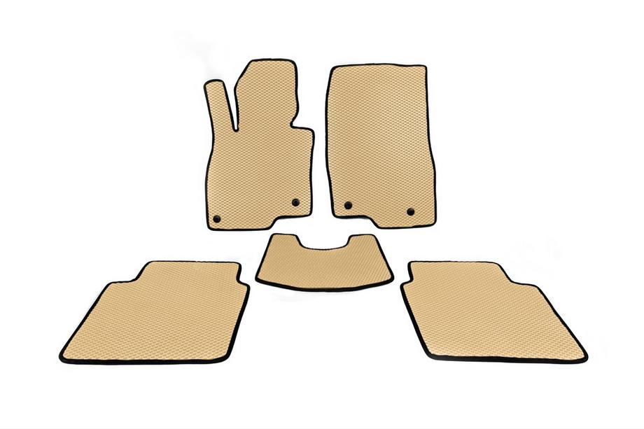 Mazda 6 2012-2024 Alfombrillas EVA (Beige) Image