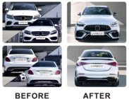 Mercedes C-class W205 2014-2021 Kit de Restyling a W206 AMG foto 2