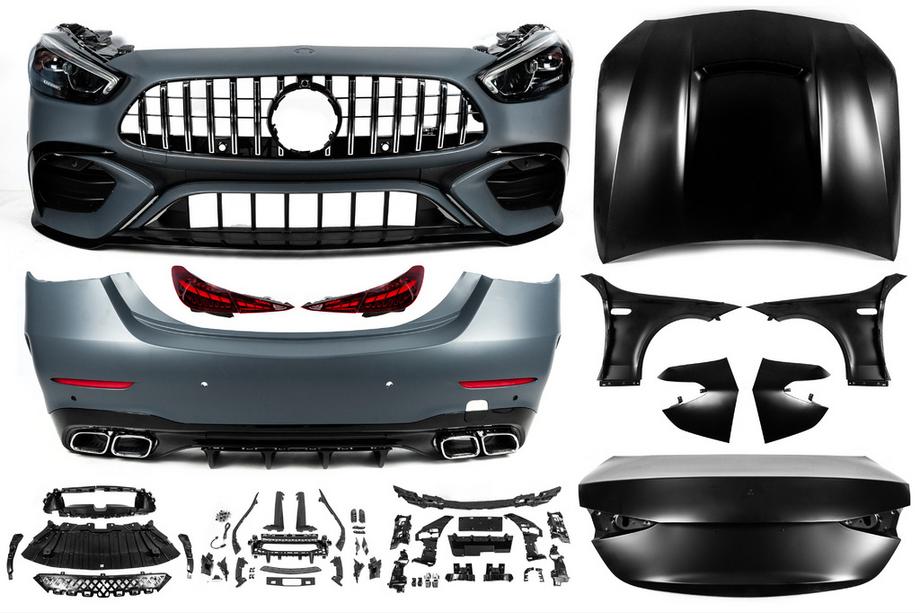 Mercedes C-class W205 2014-2021 Kit de Restyling a W206 AMG Image