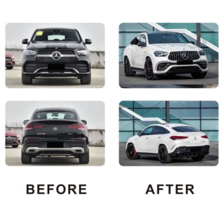 Kit de carrocería completo AMG GLE63 Mercedes GLE coupe C167 2019- foto 2