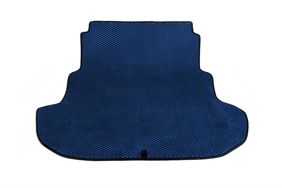 Mercedes E-class W211 2002-2009 Alfombrilla de maletero (EVA, Azul) Sedan Image