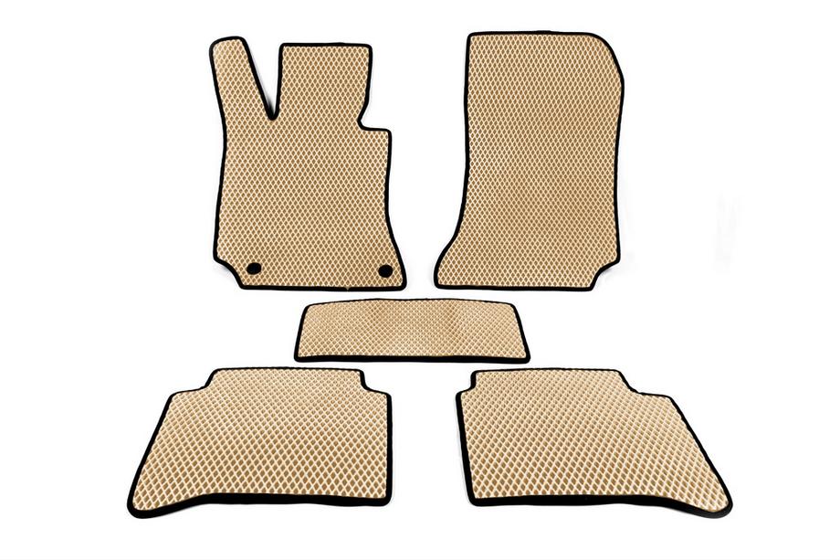 Mercedes E-class W212 2009-2016 Alfombrillas EVA (Beige) Image