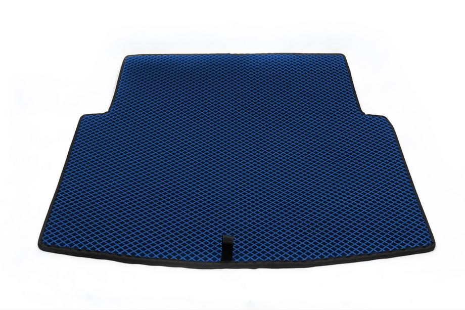 Mercedes E-class W212 2009-2016 Alfombrilla de maletero (EVA, Azul) SD Image