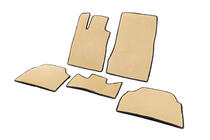 Mercedes S-class W220 1998-2005 Alfombrillas EVA (Short, Beige) foto 2