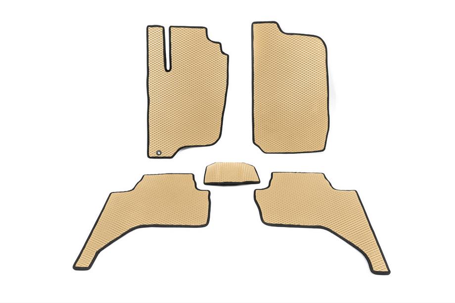 Mitsubishi L200 2006-2015 Alfombrillas EVA (Beige) Image