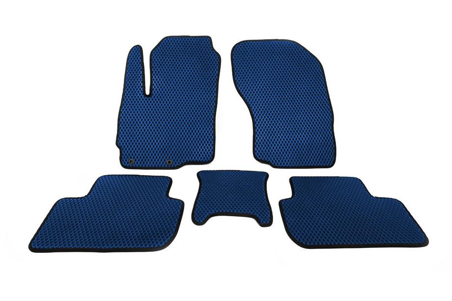 Mitsubishi Outlander 2012-2021 Alfombrillas EVA (Azul) Image