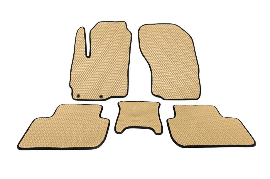Mitsubishi Outlander 2012-2021 Alfombrillas EVA (Beige) Image