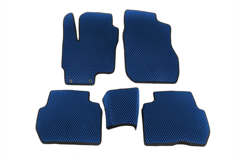 Mitsubishi Outlander 2012-2021 Alfombrillas EVA P-HEV (Azul) Image