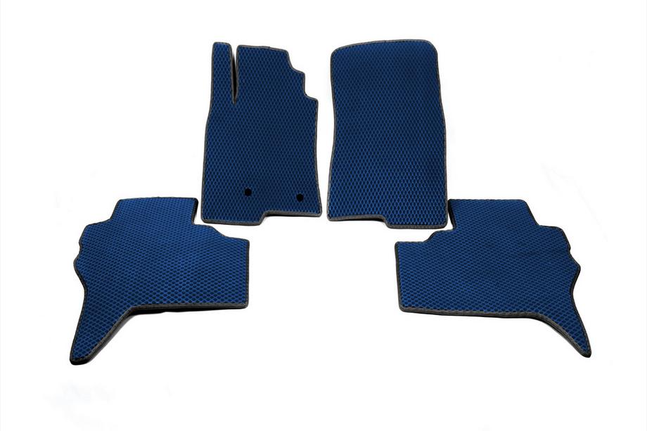 Mitsubishi Pajero Wagon IV 2006-2021 Alfombrillas EVA (Azul) Image