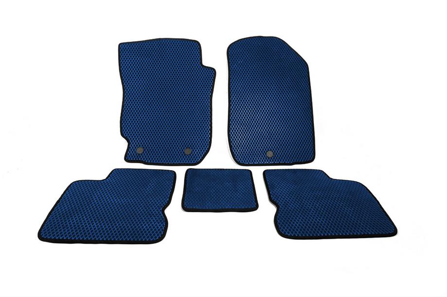 Nissan Almera G11/G15 2012- Alfombrillas EVA (Azul) Image
