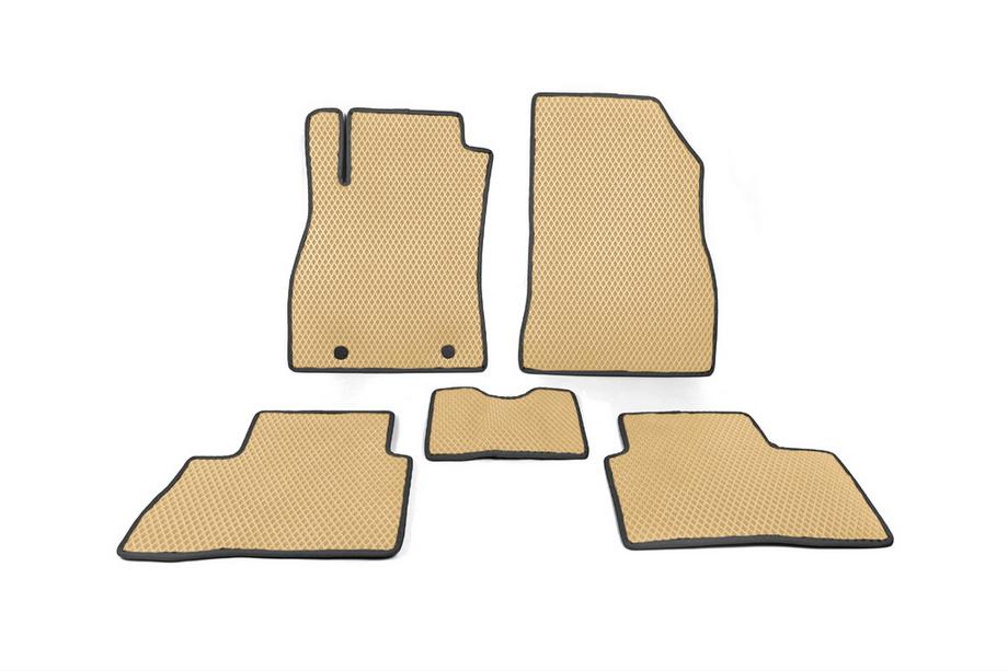 Nissan Juke 2010-2019 Alfombrillas EVA (Beige) Image