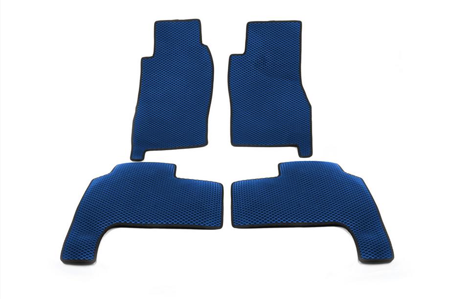 Nissan Patrol Y61 1997-2011 Alfombrillas EVA (Azul) Image
