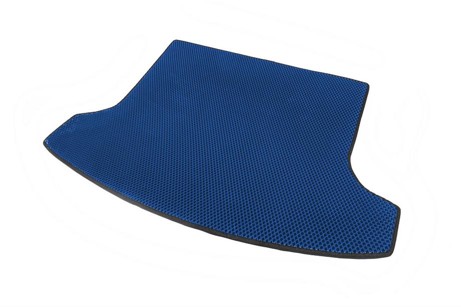 Nissan Qashqai 2010-2014 Alfombrilla de maletero para +2 (larga, EVA, Azul) Foto 2