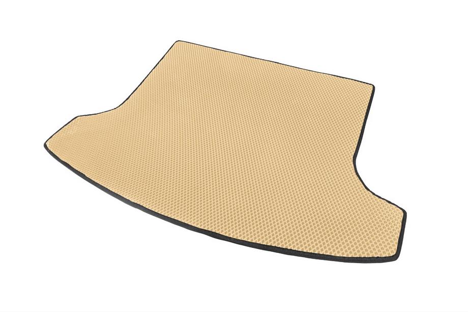 Nissan Qashqai 2010-2014 Alfombrilla de maletero para +2 (larga, EVA, Beige) Foto 2