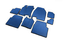 Nissan Qashqai 2007-2010 Alfombrillas EVA para +2 (3 Filas, Azul) foto 2