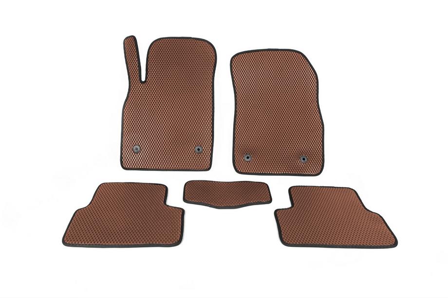 Opel Astra J 2009-2015 Alfombrillas EVA (Marrón) Image