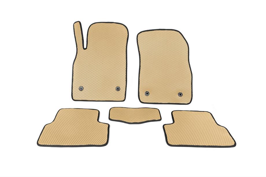Opel Astra J 2009-2015 Alfombrillas EVA (Beige) Image