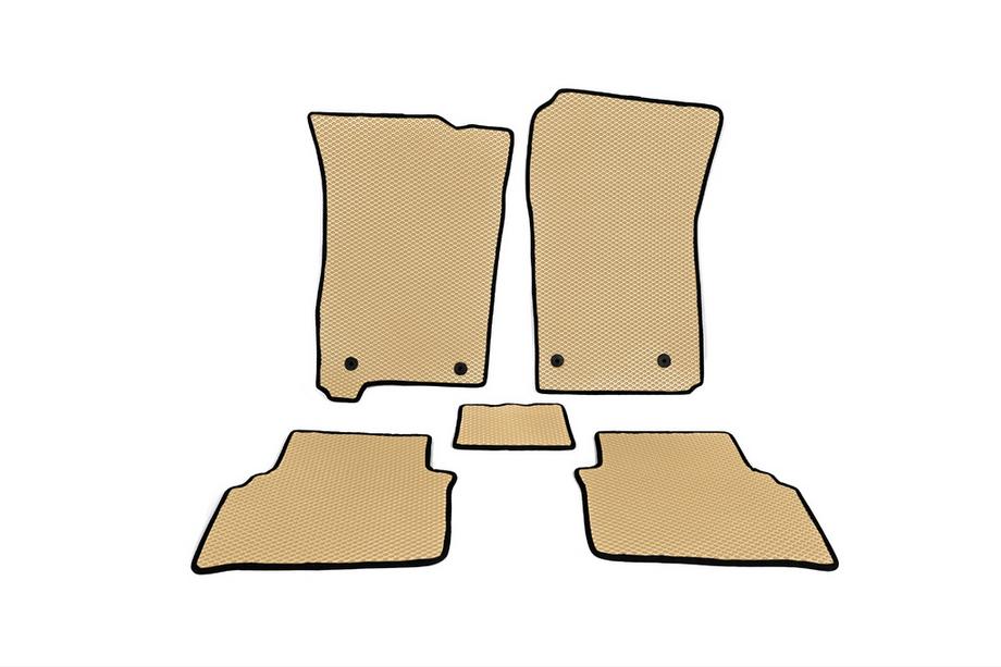 Opel Meriva 2002-2010 Alfombrillas EVA (Beige) Image
