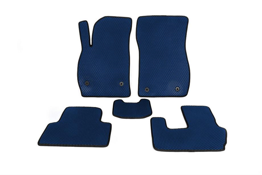 Opel Zafira C Tourer 2011-2019 Alfombrillas EVA (Azul) Image