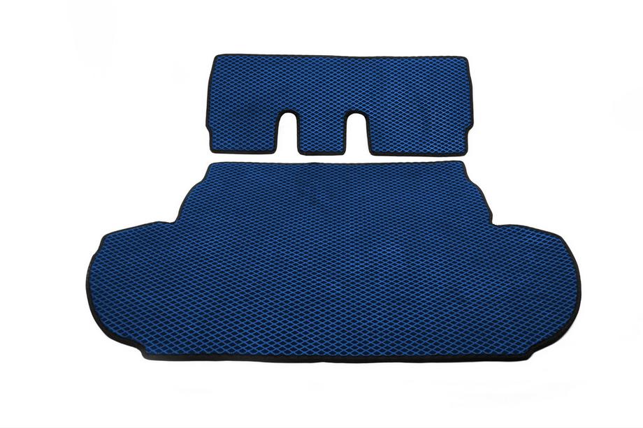 Peugeot 4007 2007-2013 Alfombrilla de maletero (EVA, Azul) 7 plazas Sin subwoofer Foto 1