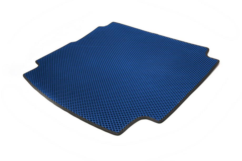 Porsche Cayenne 2010-2017 Alfombrilla de maletero con subwoofer (EVA, Azul) Foto 2