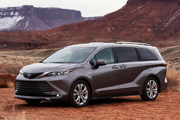 Revisión de la minivan Toyota Sienna de cuarta generación