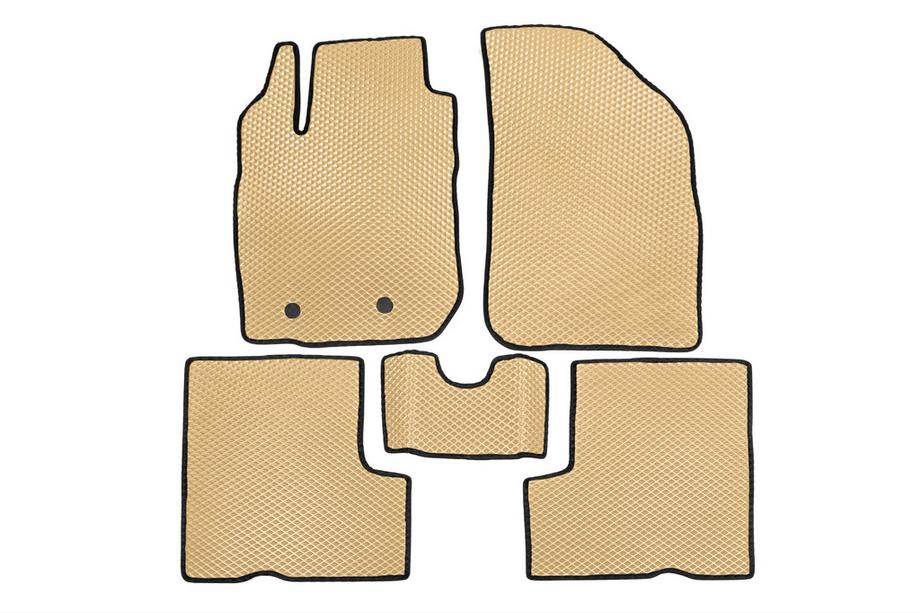 Renault Duster 2008–2017 Alfombrillas EVA (Beige) Image